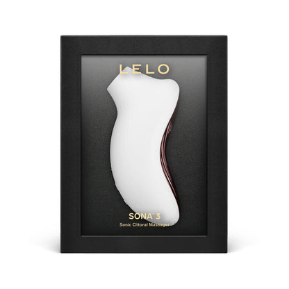 LELO SONA 3 Clitoral Stimulator – White – Sonic Wave Technology