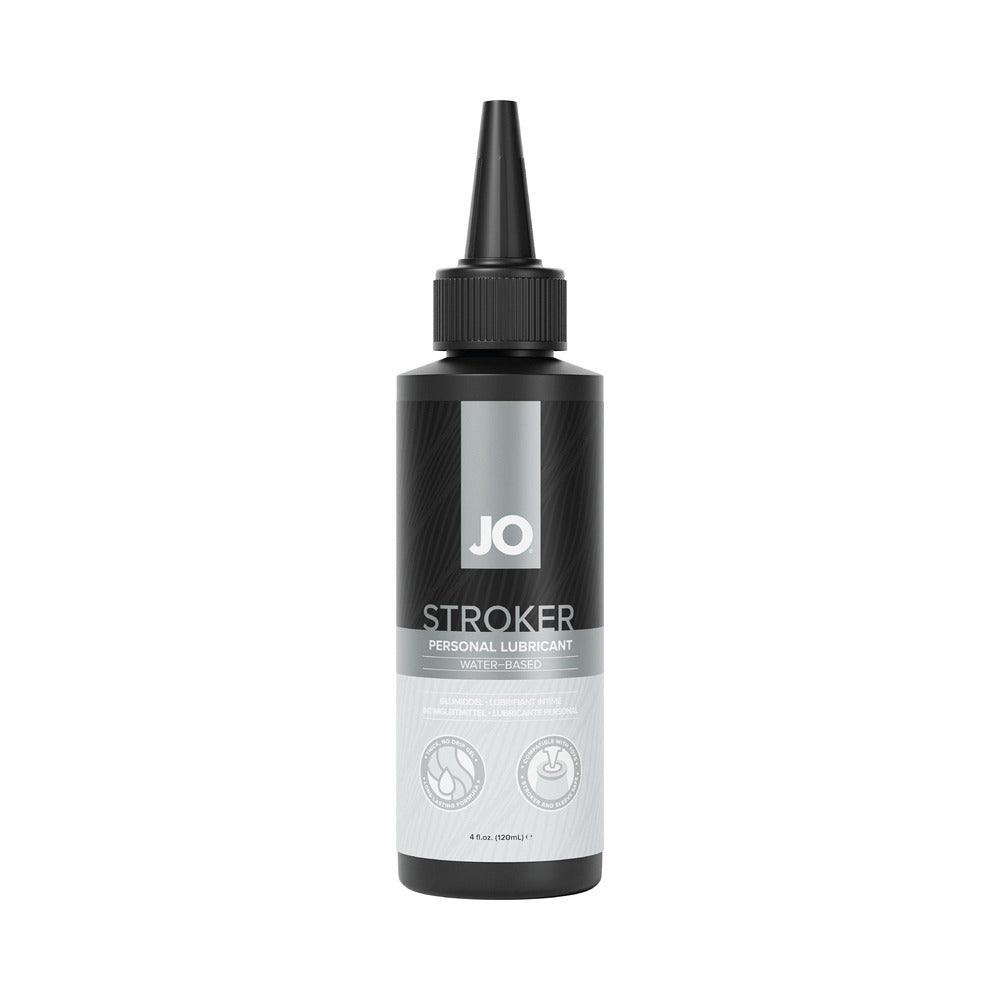 JO Stroker Lubricant 4 oz – Water-Based Personal Lubricant for Strokers