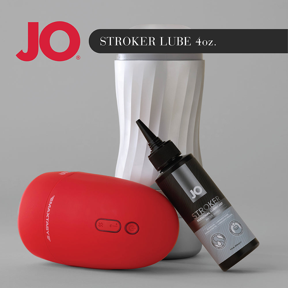 JO Stroker Lubricant 4 oz – Water-Based Personal Lubricant for Strokers