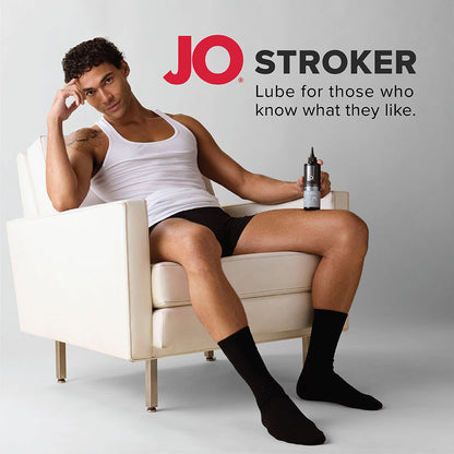 JO Stroker Lubricant 4 oz – Water-Based Personal Lubricant for Strokers