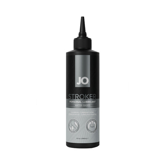 JO Stroker Lubricant 8 oz – Thick Water-Based Formula for Strokers and Toys
