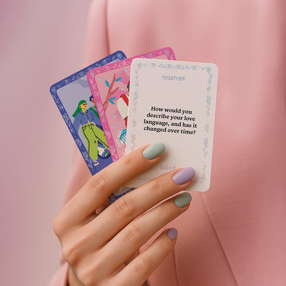 Biird Together Couples Card Game – Multi-Color