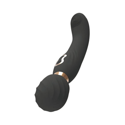 Nasstoys The Beat Dual Pleasure Wand – Black – USB Rechargeable with 10 Vibration Functions