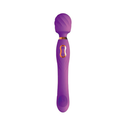 Nasstoys The Beat Dual Pleasure Wand - Purple - USB Rechargeable with 10 Vibration Functions