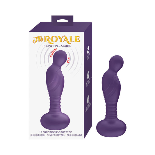 Nasstoys The Royale P-Spot Pleasure Massager – Purple – USB Rechargeable