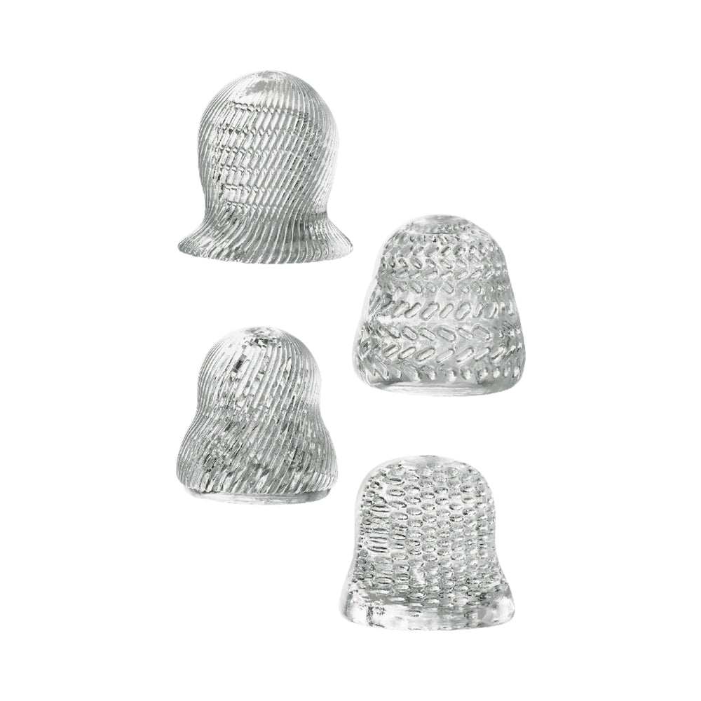 Nasstoys Delite Jerk It Stroker Kit – Four Textured Handheld Strokers – Gray