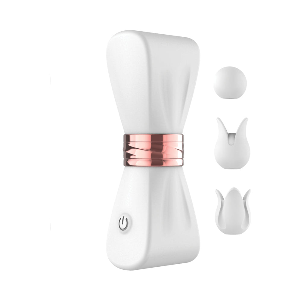 Nasstoys Blaze Pinpoint Massager Kit – White – 10 Vibration Functions