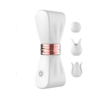 Nasstoys Blaze Pinpoint Massager Kit – White – 10 Vibration Functions