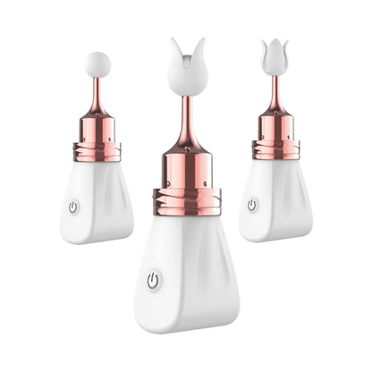 Nasstoys Blaze Pinpoint Massager Kit – White – 10 Vibration Functions