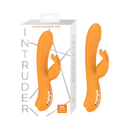 Nasstoys Intruder Wiggling Rabbit Vibe – Orange – Dual-Stimulation Vibrator