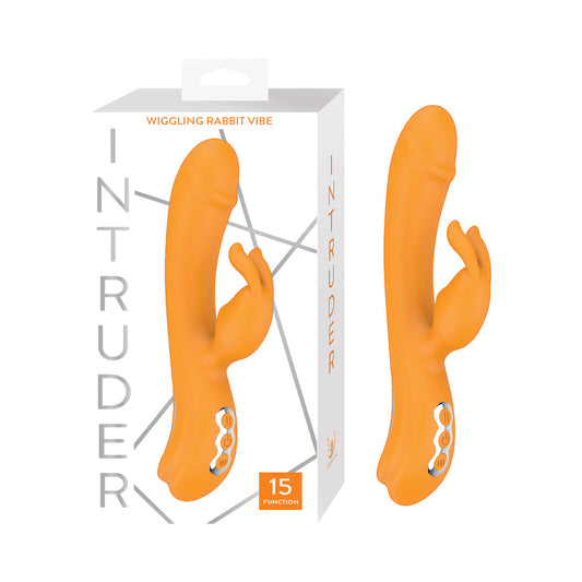 Nasstoys Intruder Wiggling Rabbit Vibe – Orange – Dual-Stimulation Vibrator