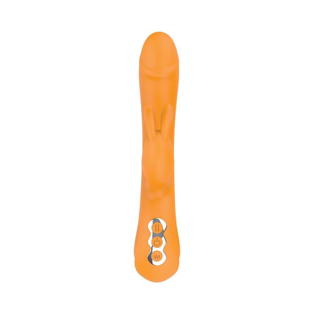Nasstoys Intruder Wiggling Rabbit Vibe – Orange – Dual-Stimulation Vibrator