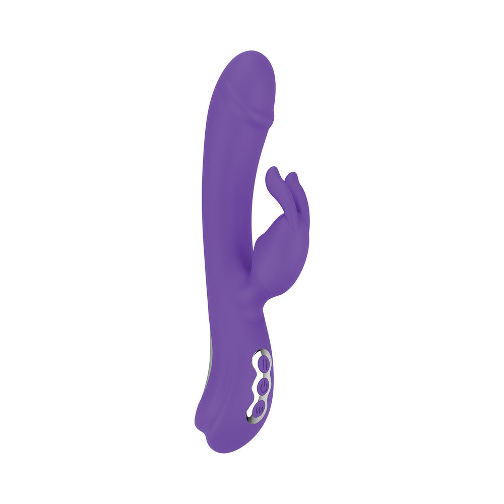 Nasstoys Intruder Wiggling Rabbit Vibe - Purple - Dual Stimulation