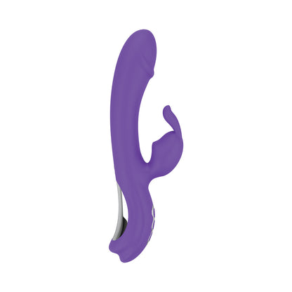 Nasstoys Intruder Wiggling Rabbit Vibe - Purple - Dual Stimulation