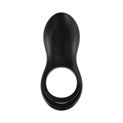 Nasstoys Gold Glam Cock Ring – Black – 10 Vibrating Functions