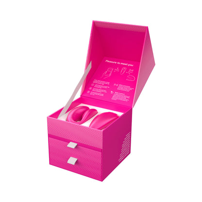 We-Vibe Chorus Couples Vibrator with Adjustable Fit and Touch-Sensitive Controls - Cosmic Pink