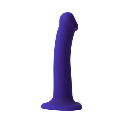Strap-On-Me Glow-LED Dildo – Semi-Realistic Design – Blue