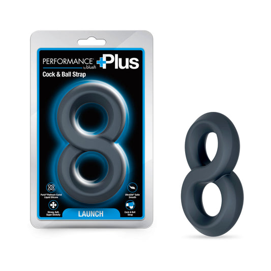 Blush Performance Plus Launch Double Strap Ring – Black