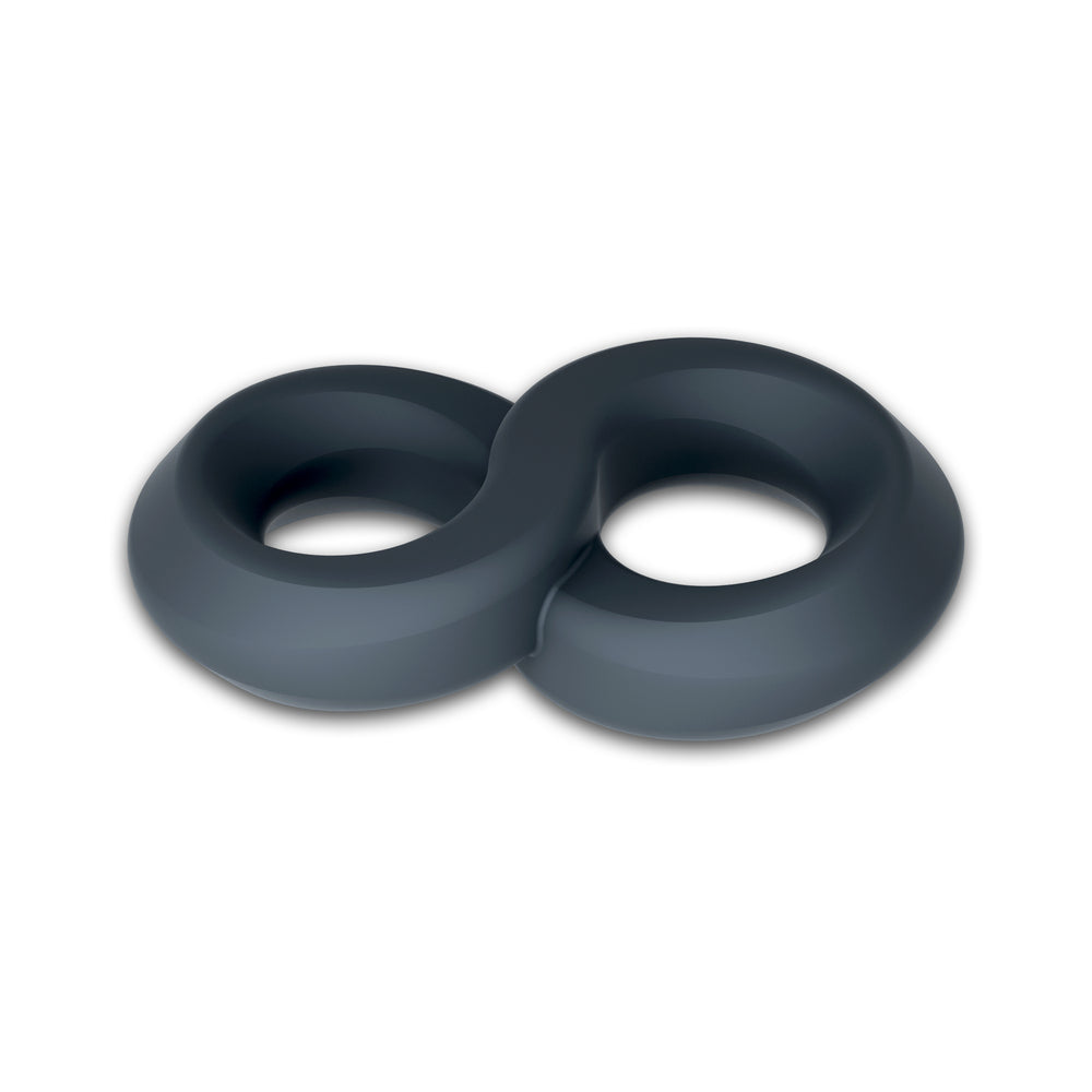 Blush Performance Plus Launch Double Strap Ring – Black