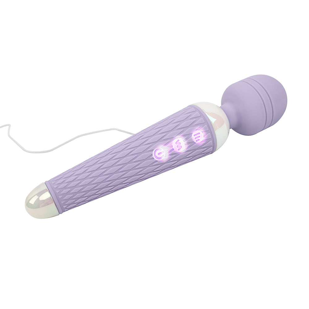 Adam & Eve Flexi Lexi Wand – Lavender – 20 Vibration Patterns