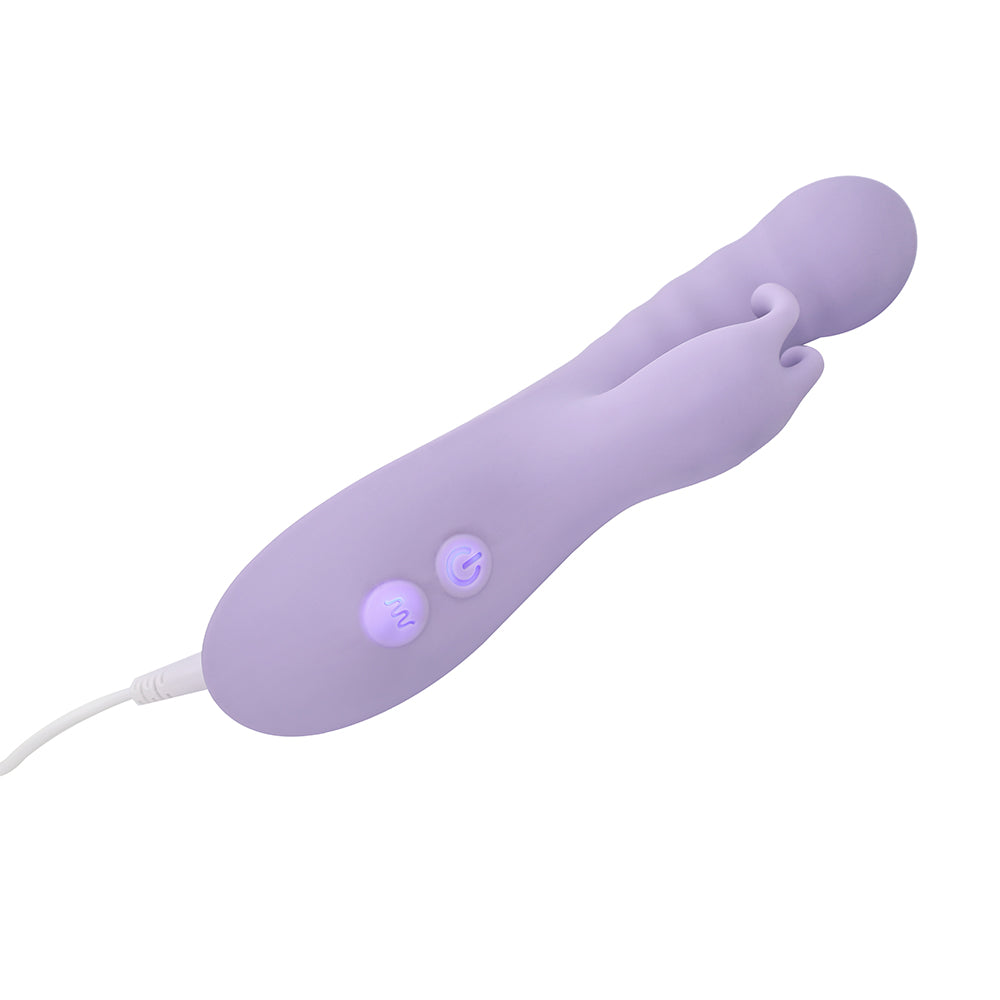 Adam & Eve Violet Vixen G-Spot Rabbit Vibe – Light Purple – 10 Vibration Patterns
