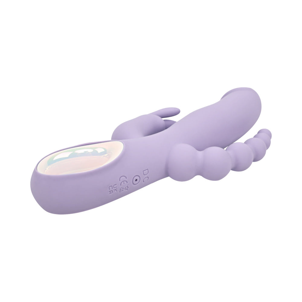 Adam & Eve Thrust Bunny Triple-Stimulating Rabbit - Light Purple