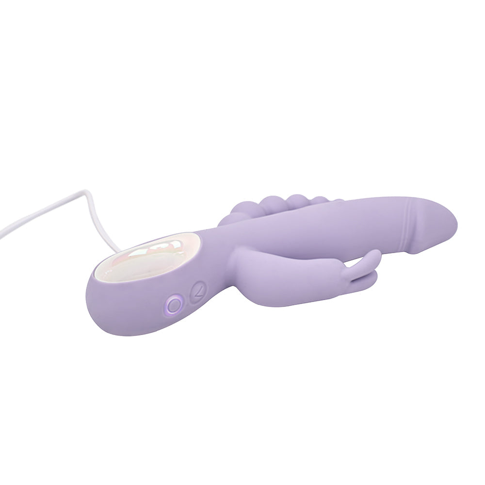 Adam & Eve Thrust Bunny Triple-Stimulating Rabbit - Light Purple