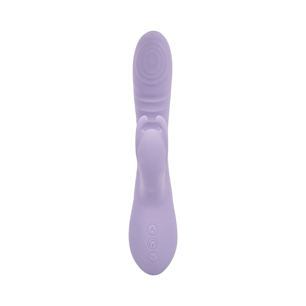 Adam & Eve Tickle Me Softly Rabbit Vibrator – Light Purple
