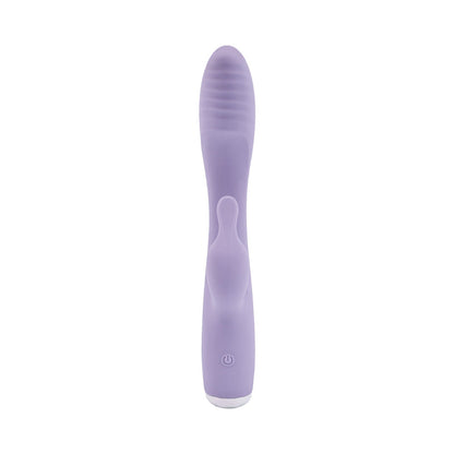 Adam & Eve Slim Lady Rabbit – Light Purple Silicone Vibrator with Dual Motors