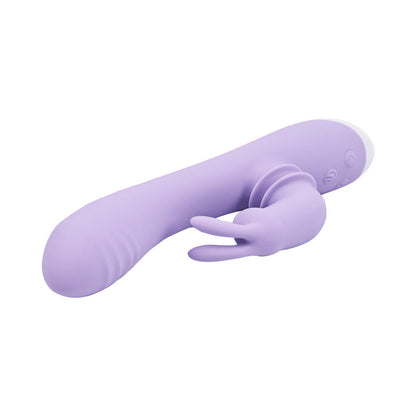 Adam & Eve Waving Wabbit – Silicone Vibrator with Oscillating Features – Light Purple