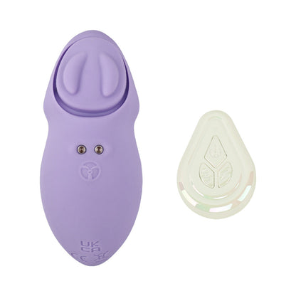 Adam & Eve Pleasure Panties - Silicone Clitoral Teaser with Wireless Remote - Light Purple