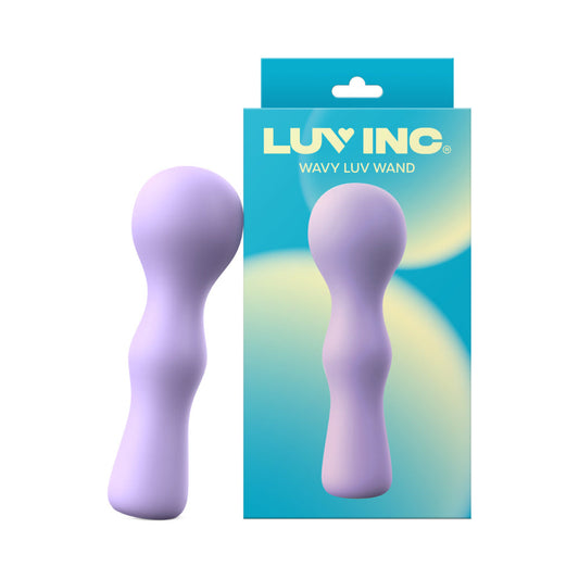Luv Inc Ww37 Wavy Luv Wand – Light Purple