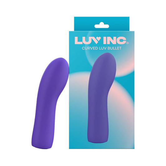 Luv Inc Curved Luv Bullet Vibrator – Purple