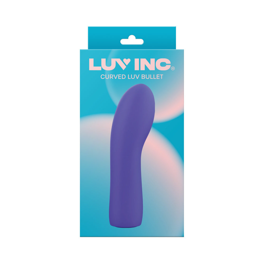 Luv Inc Curved Luv Bullet Vibrator – Purple