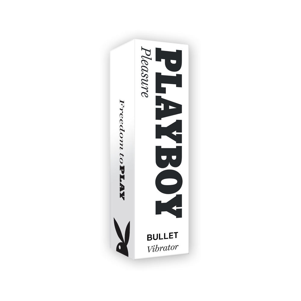 Playboy Pleasures 70th Anniversary Bullet Vibrator – Silver
