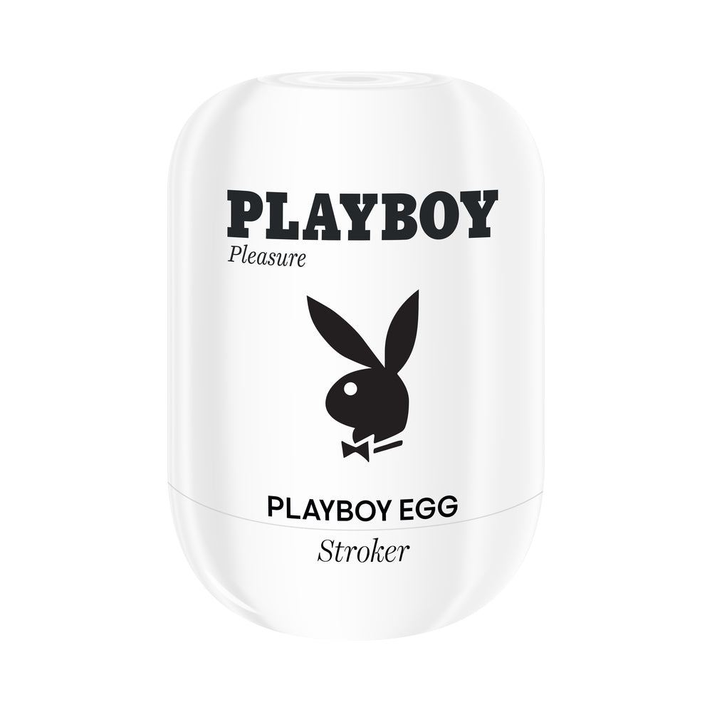 Playboy Pleasures 70th Anniversary Egg Stroker – White