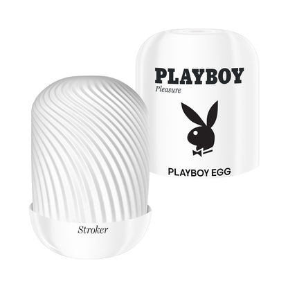 Playboy Pleasures 70th Anniversary Egg Stroker – White