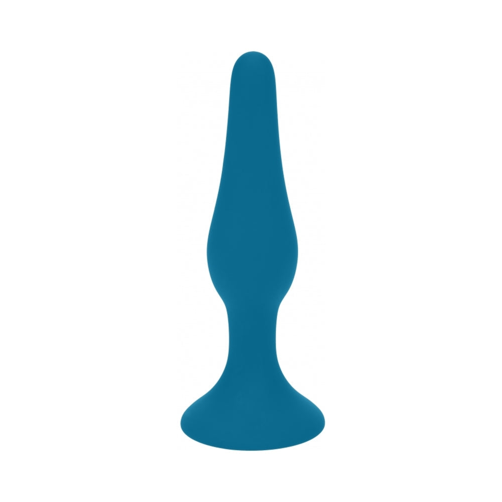 LEVELZ Slim Silicone Anal Plug Small – Teal