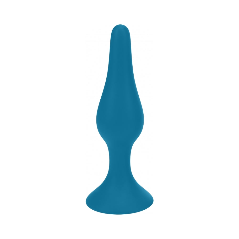 LEVELZ Slim Silicone Anal Plug XLarge – Teal