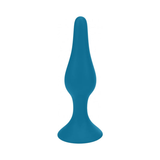LEVELZ Slim Silicone Anal Plug XLarge – Teal