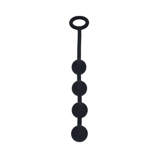 LEVELZ Small Round Silicone Anal Balls – Black