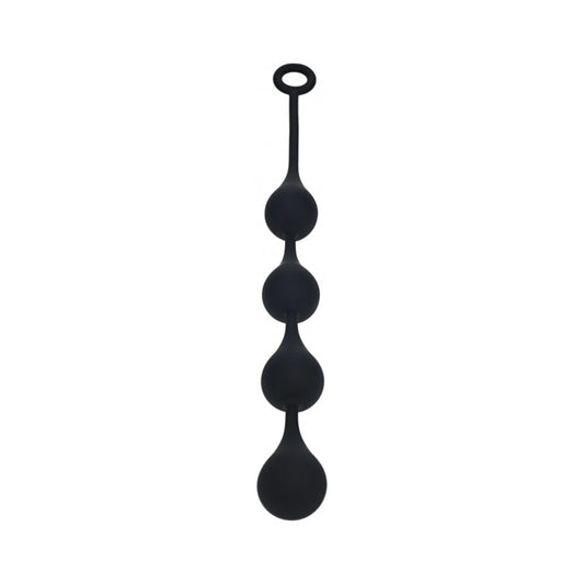 LEVELZ Waterdrop Silicone Anal Balls – Large 40 mm – Black