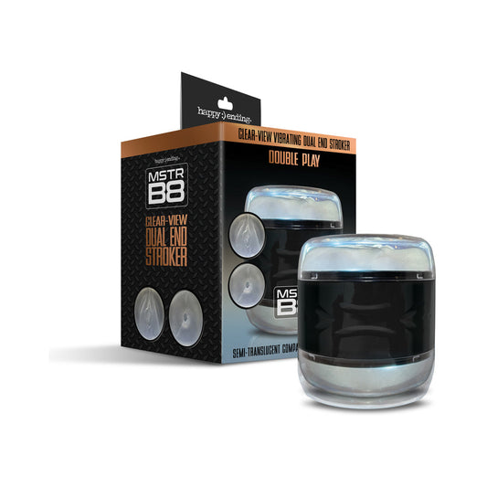 MSTR B8 Clear-View Dual End Stroker – Clear