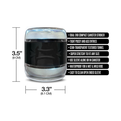 MSTR B8 Clear-View Dual End Stroker – Clear