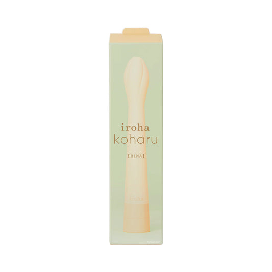 iroha koharu HINA Slim Insertable Massager with Adjustable Vibration - Yellow