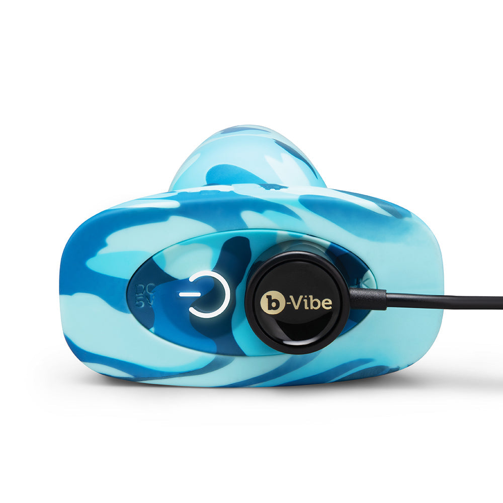 b-Vibe Rimming Plug 2 Anal Toy with Rotating Beads – Camouflage