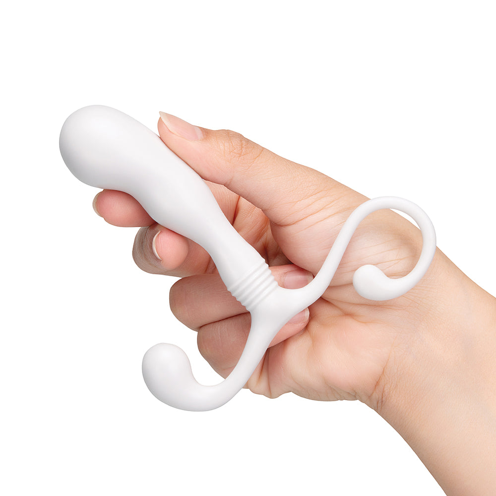 b-Vibe P-Spot Slim Prostate Massager – White