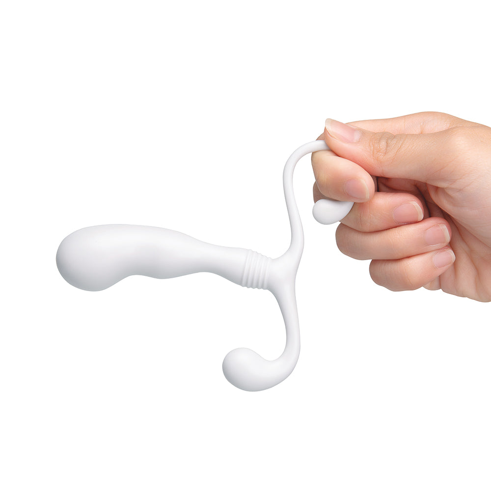 b-Vibe P-Spot Slim Prostate Massager – White
