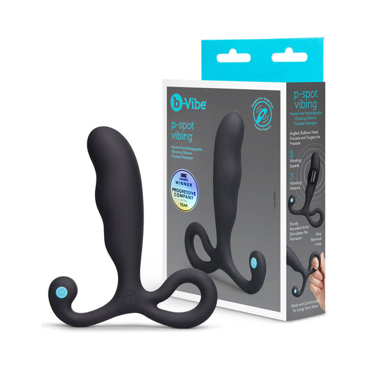 b-Vibe P-Spot Vibing Prostate Massager – Black