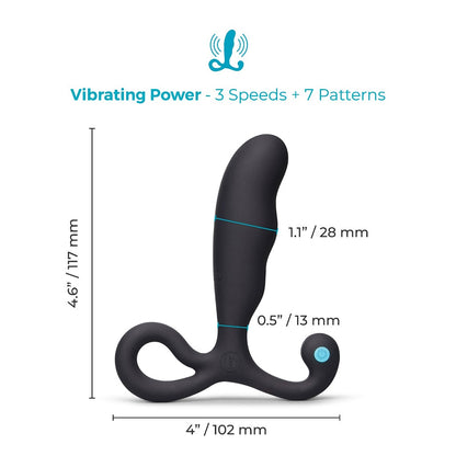 b-Vibe P-Spot Vibing Prostate Massager – Black
